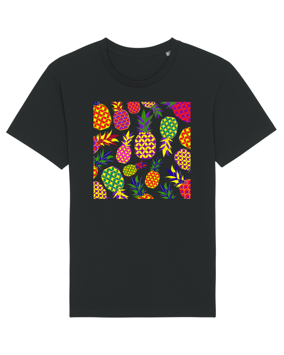 Tricou mânecă scurtă Unisex Rocker Black
