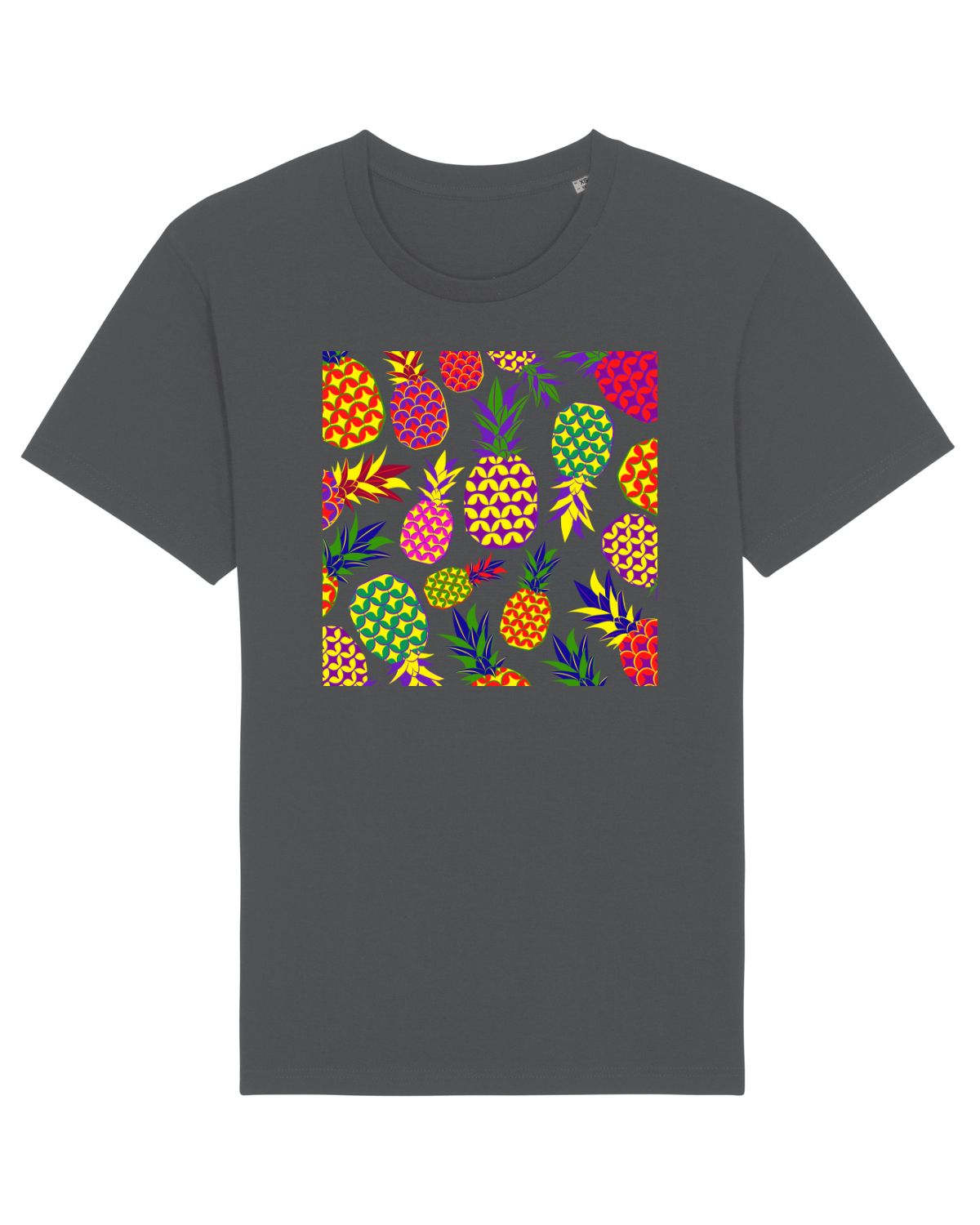 Tricou mânecă scurtă Unisex Rocker Anthracite