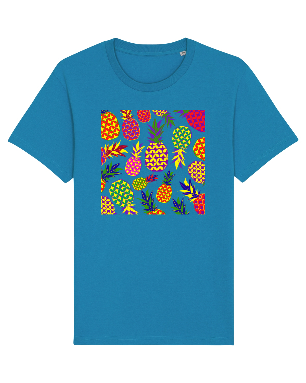 Tricou mânecă scurtă Unisex Rocker Azur