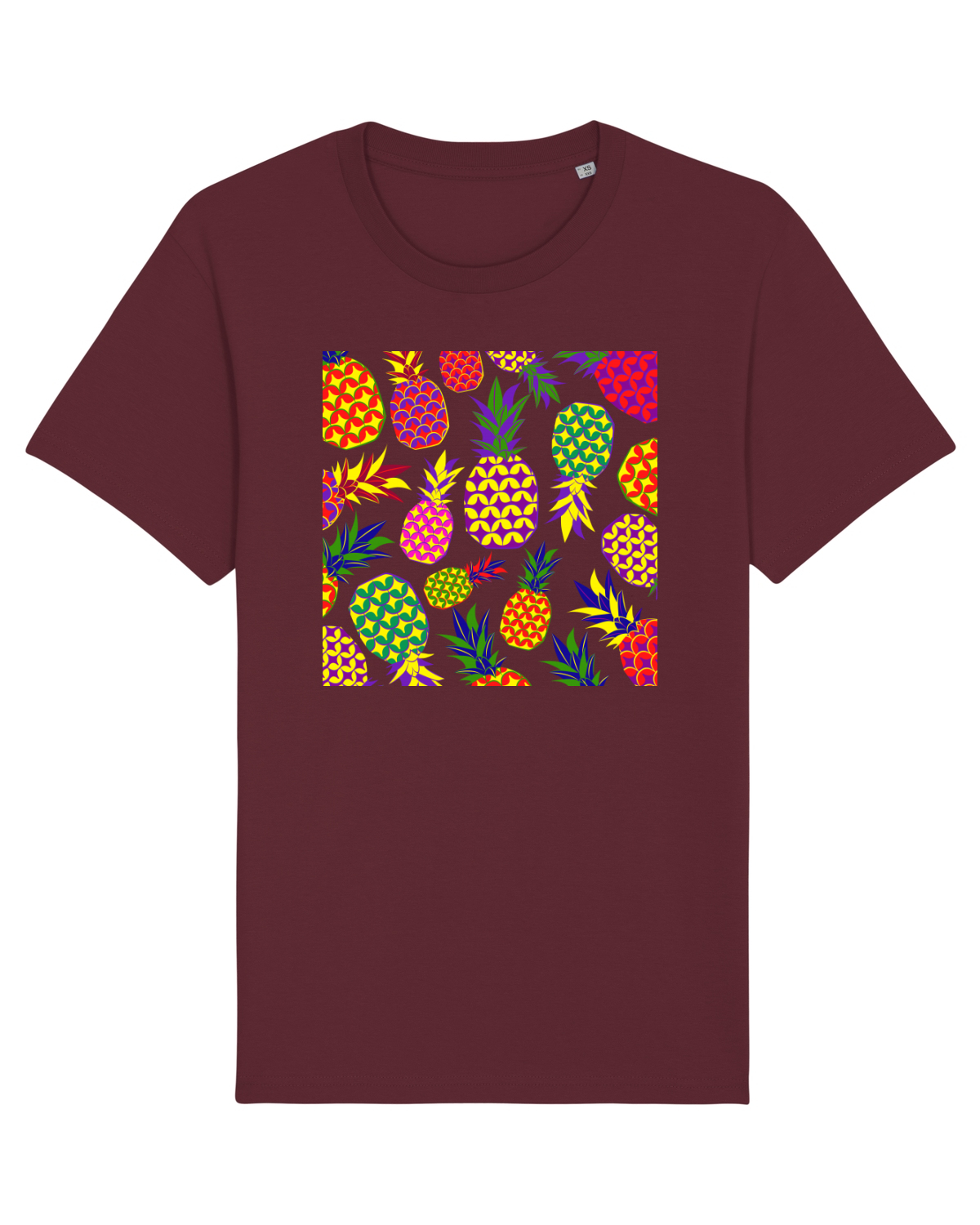Tricou mânecă scurtă Unisex Rocker Burgundy