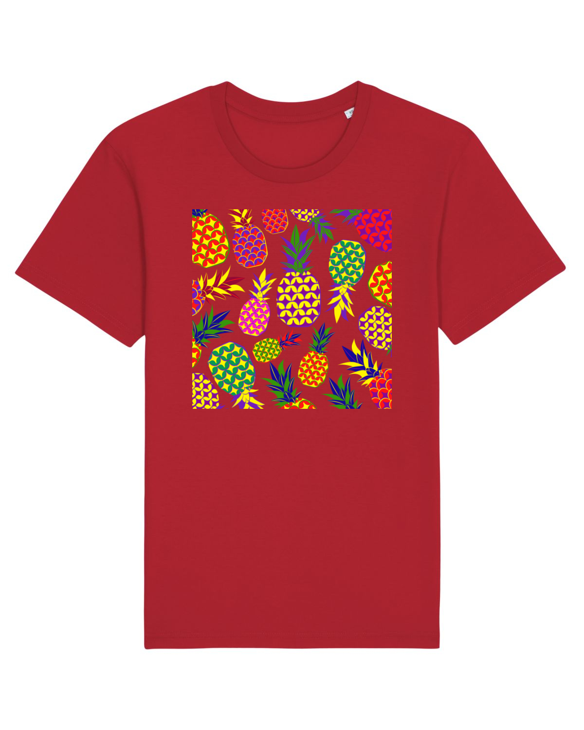 Tricou mânecă scurtă Unisex Rocker Red