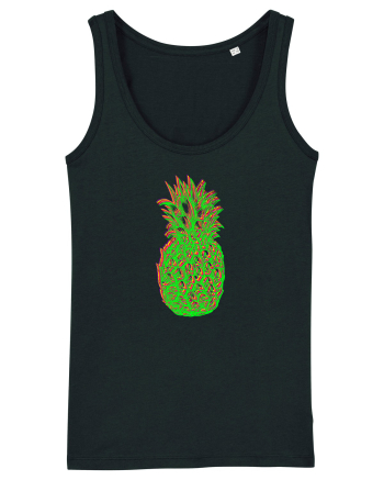 Trippy Pineapple  Black