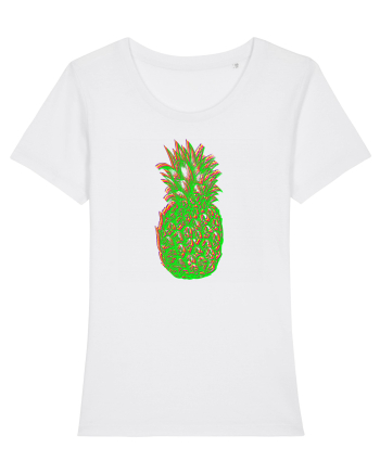 Trippy Pineapple  White