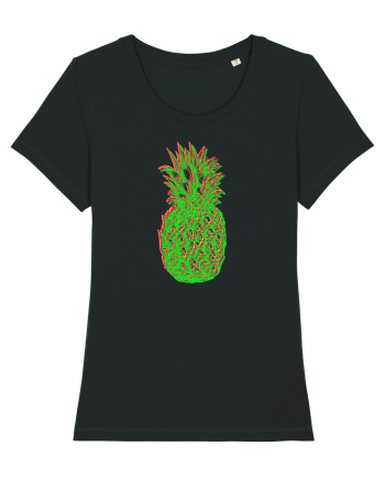 Trippy Pineapple  Black