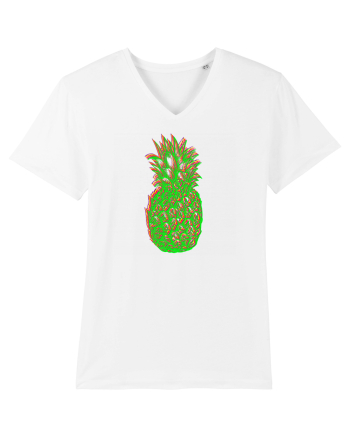 Trippy Pineapple  White