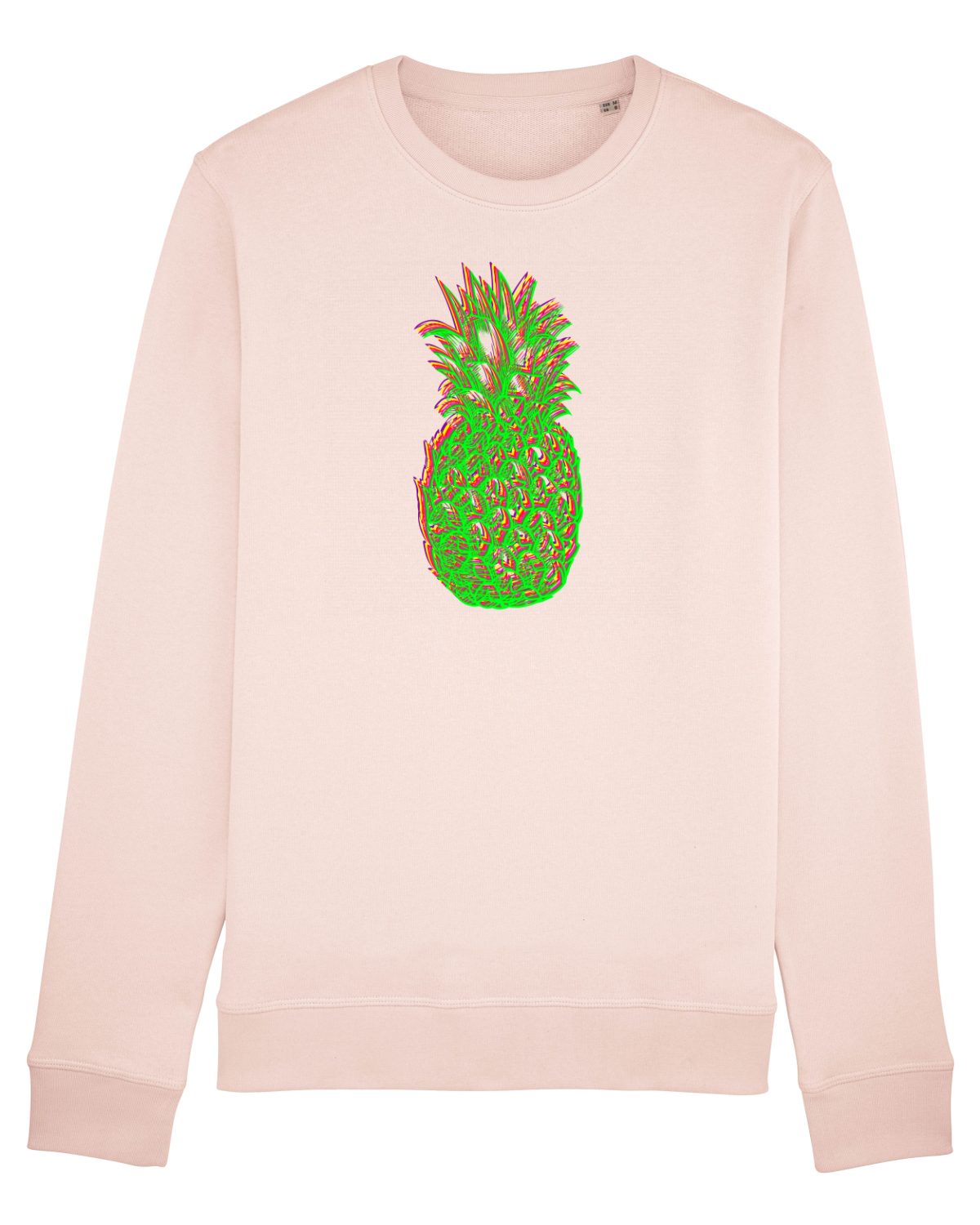 Bluză mânecă lungă Unisex Rise Candy Pink