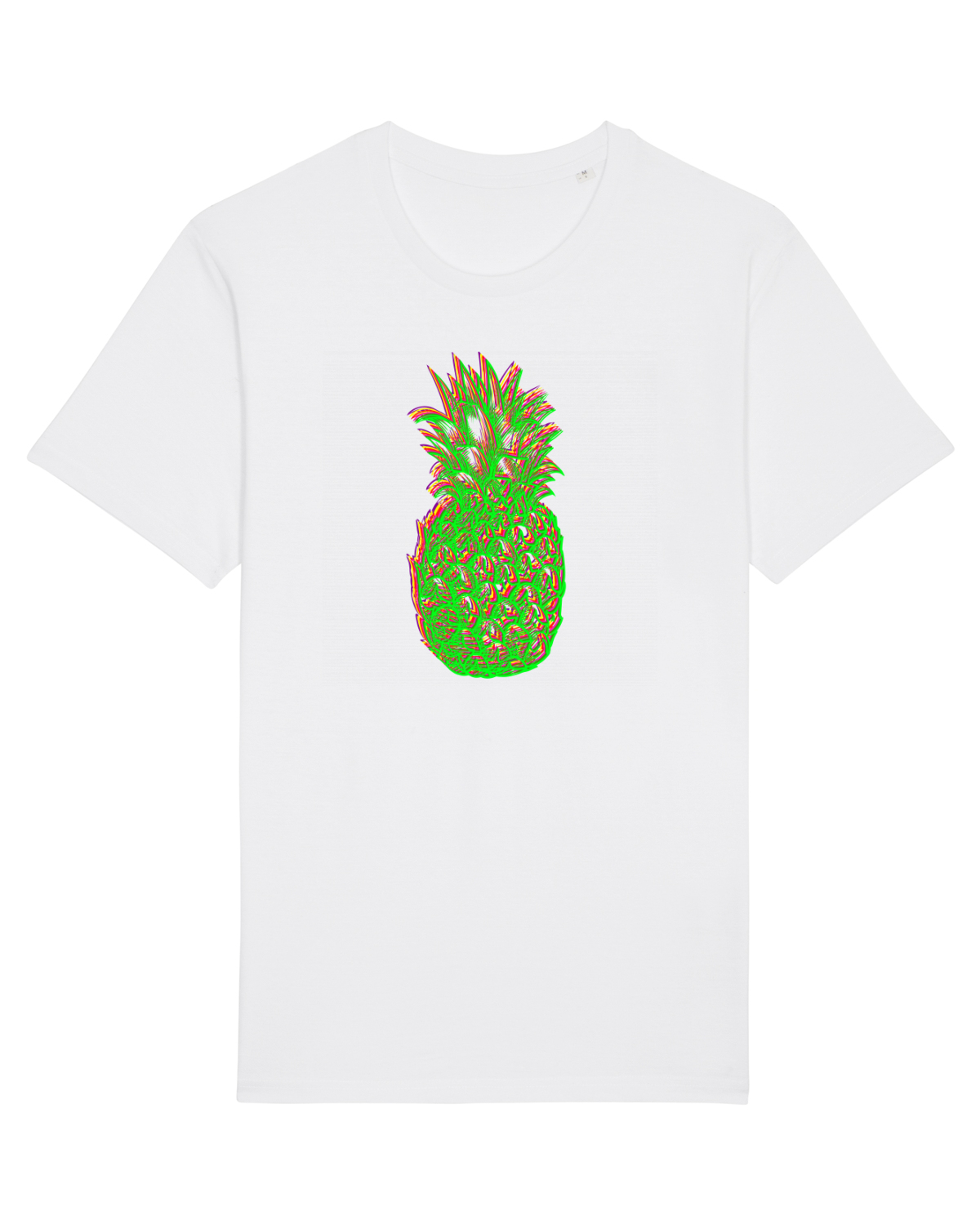 Tricou mânecă scurtă Unisex Rocker White