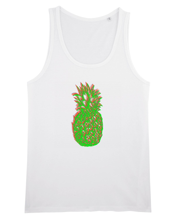 Trippy Pineapple  White