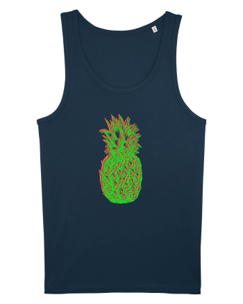 Trippy Pineapple  Navy