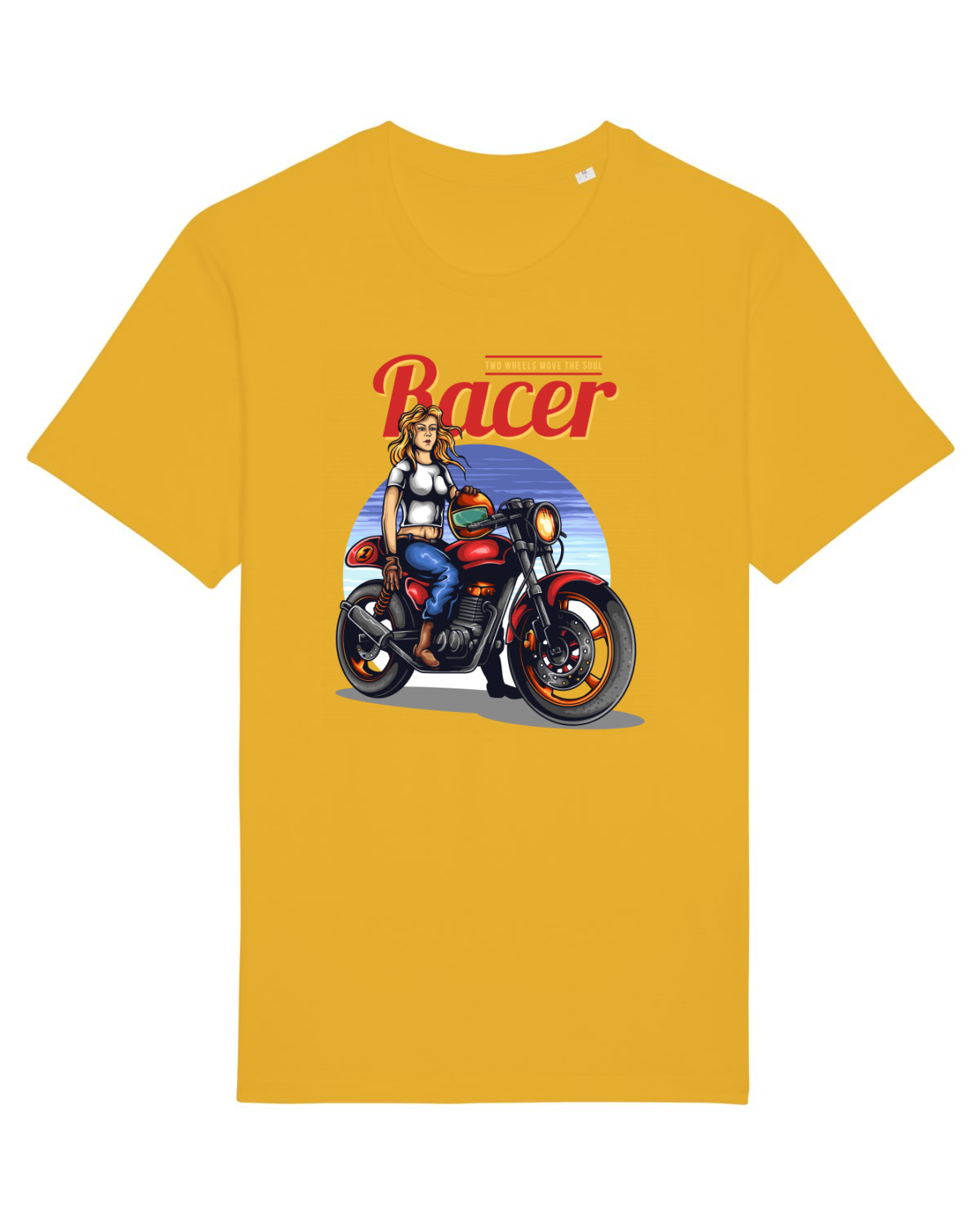 Tricou mânecă scurtă Unisex Rocker Spectra Yellow