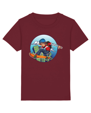 City Skater Burgundy