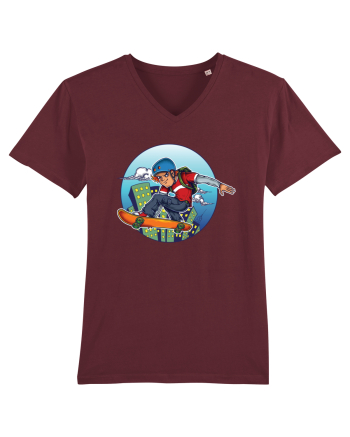 City Skater Burgundy