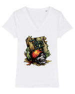 Dead Pirate Tricou mânecă scurtă guler V Damă Evoker