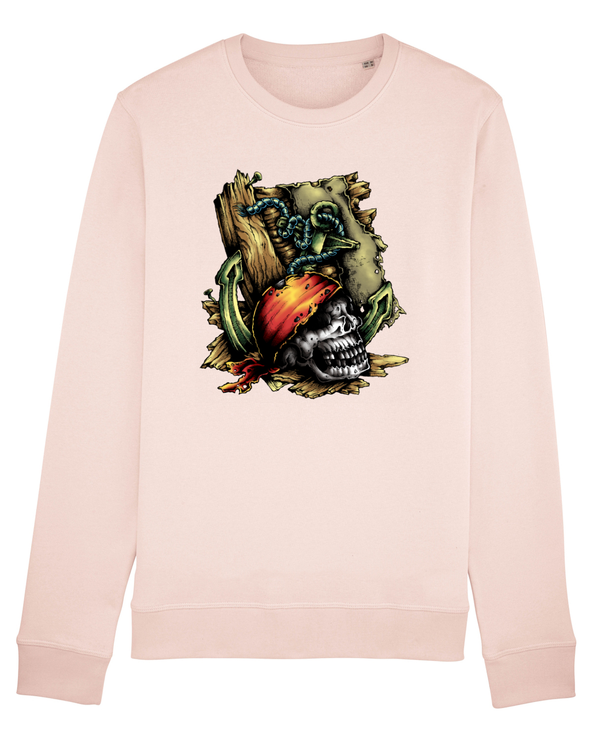 Bluză mânecă lungă Unisex Rise Candy Pink
