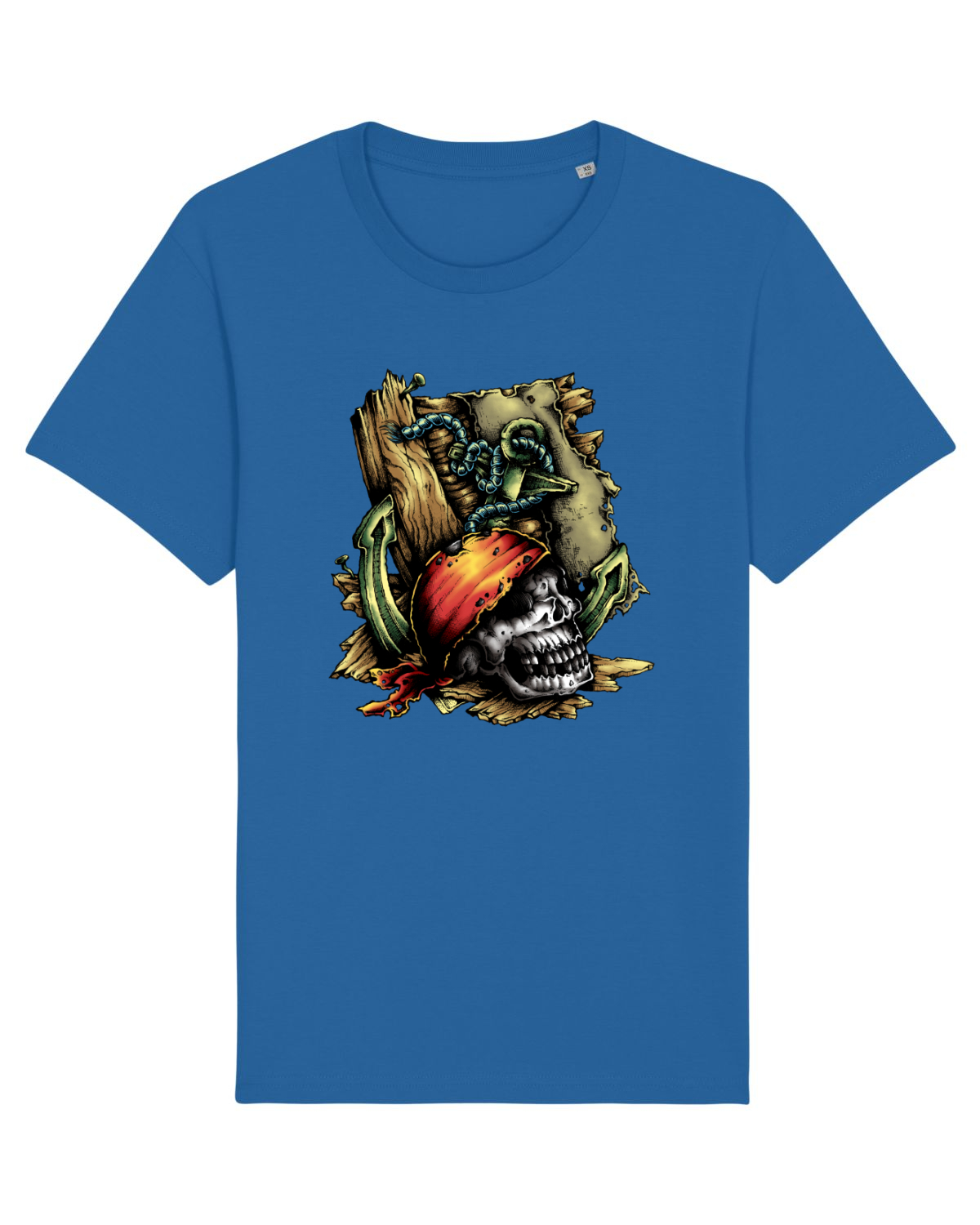Tricou mânecă scurtă Unisex Rocker Royal Blue