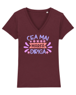 Cea mai marfa diriga Tricou mânecă scurtă guler V Damă Evoker