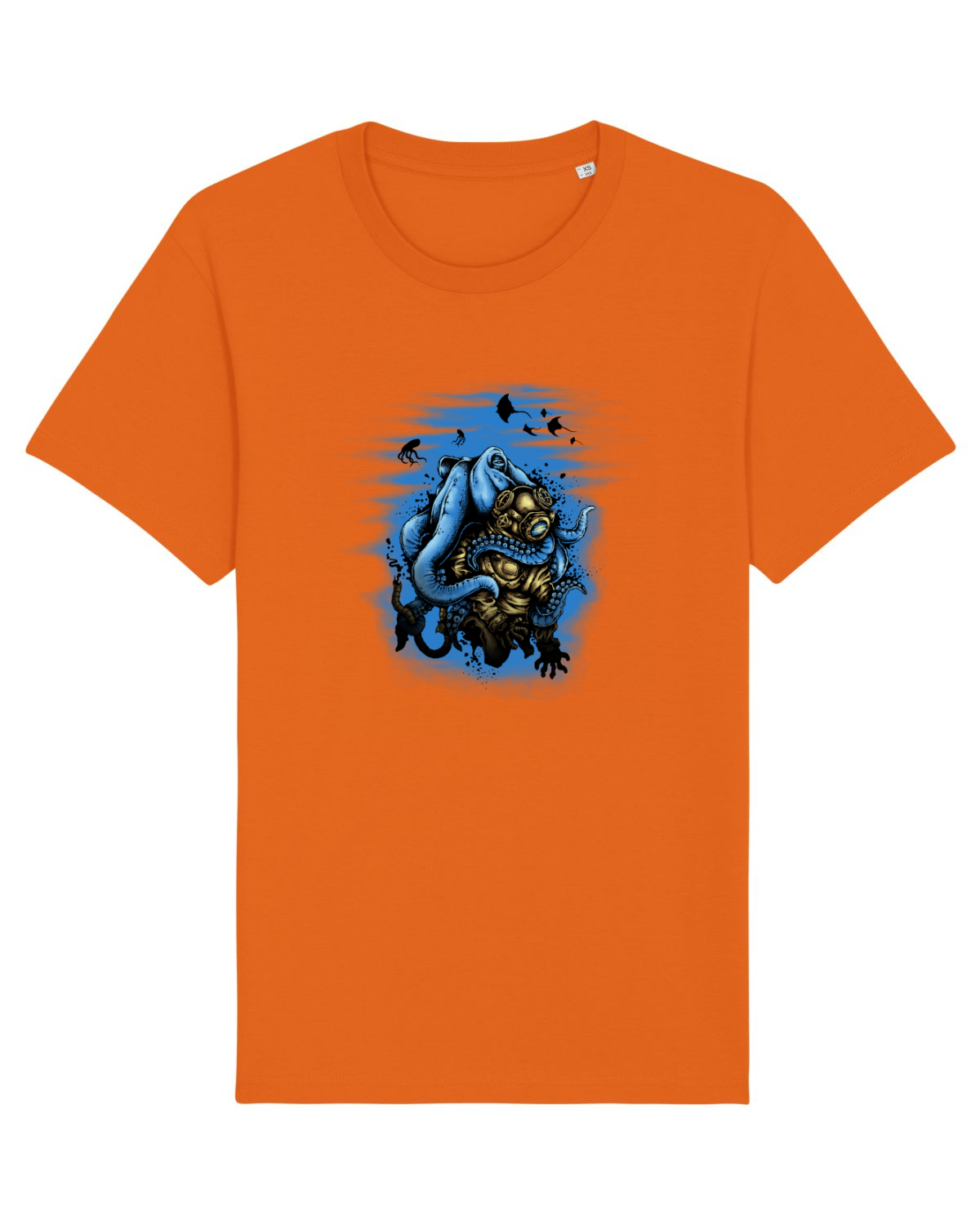 Tricou mânecă scurtă Unisex Rocker Bright Orange