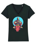 Inner Peace Tricou mânecă scurtă guler V Damă Evoker