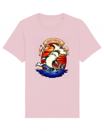 King Of The Ocean Cotton Pink