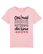 Cea mai iubita persoana din lume Tricou mânecă scurtă  Copii Mini Creator