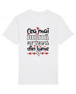 Cea mai iubita persoana din lume Tricou mânecă scurtă Unisex Rocker