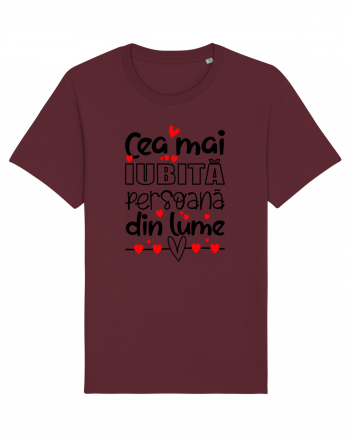 Cea mai iubita persoana din lume Burgundy