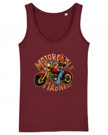 Motorcycle Madness Burgundy