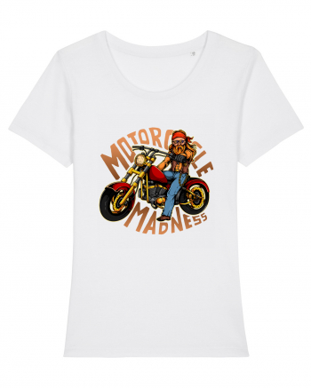 Motorcycle Madness White