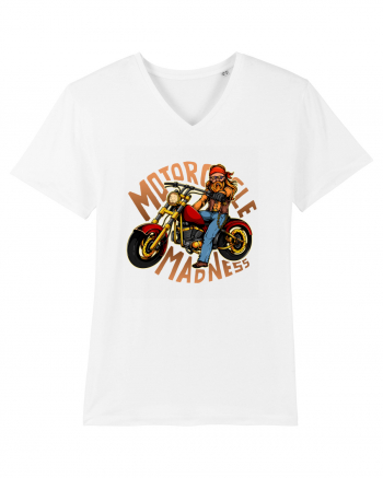 Motorcycle Madness White