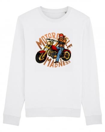 Motorcycle Madness White