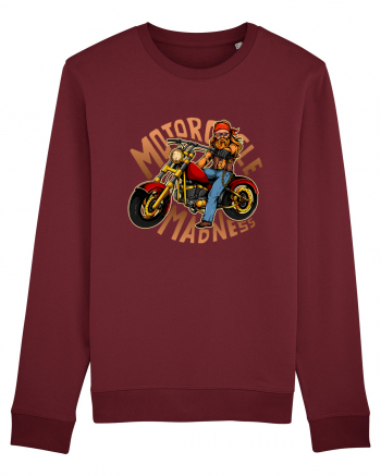 Motorcycle Madness Burgundy