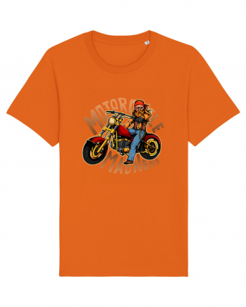 Motorcycle Madness Bright Orange