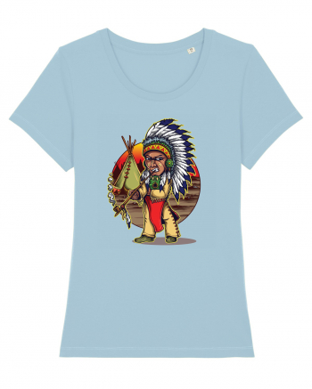 Native Chieftain Sky Blue