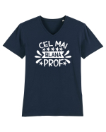 Cel mai blana prof Tricou mânecă scurtă guler V Bărbat Presenter