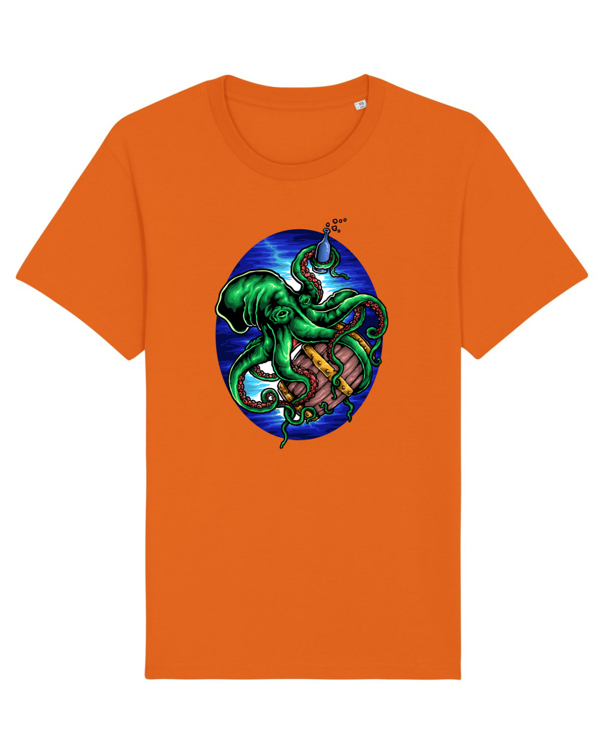 Tricou mânecă scurtă Unisex Rocker Bright Orange