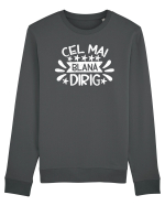 Cel mai blana dirig Bluză mânecă lungă Unisex Rise