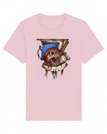 Pirate Skull Cotton Pink
