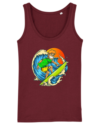 Pro Surfer Burgundy