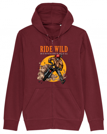 Ride Wild Burgundy