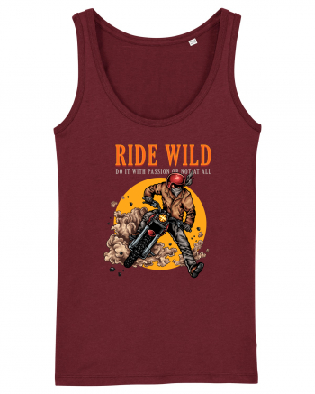 Ride Wild Burgundy