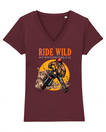 Ride Wild Burgundy