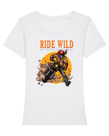 Ride Wild White