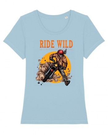 Ride Wild Sky Blue