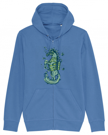 Scuba Seahorse Bright Blue