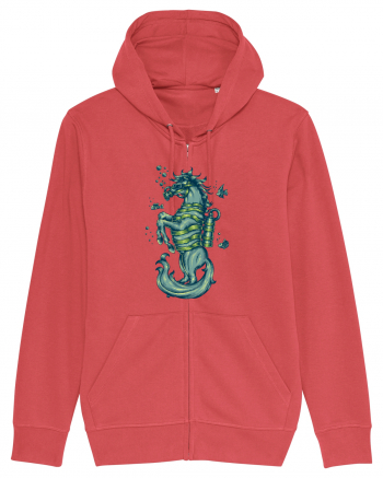 Scuba Seahorse Carmine Red