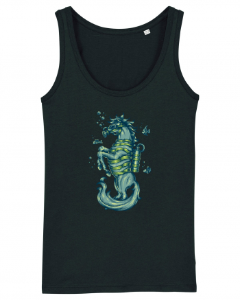 Scuba Seahorse Black