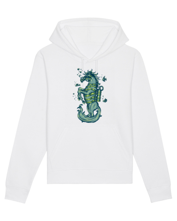 Scuba Seahorse White