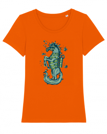 Scuba Seahorse Bright Orange