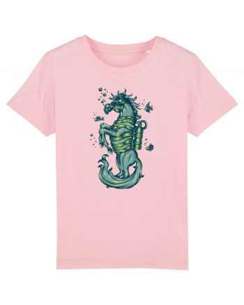 Scuba Seahorse Cotton Pink