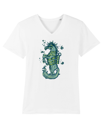 Scuba Seahorse White